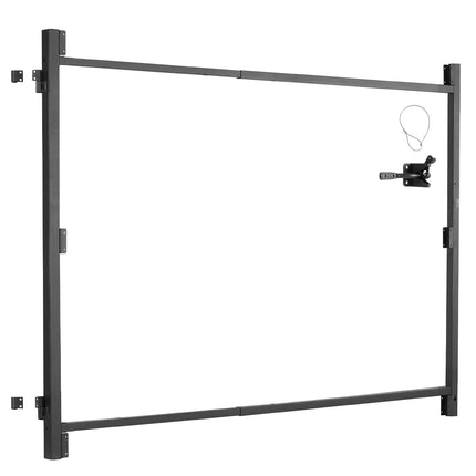 Vartų rėmo montavimo rinkinys VEVOR AA70000304, reguliuojamas plotis 101,6–182,9 cm