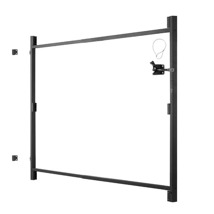 Vartų rėmo montavimo rinkinys VEVOR AA70000304, reguliuojamas plotis 101,6–182,9 cm