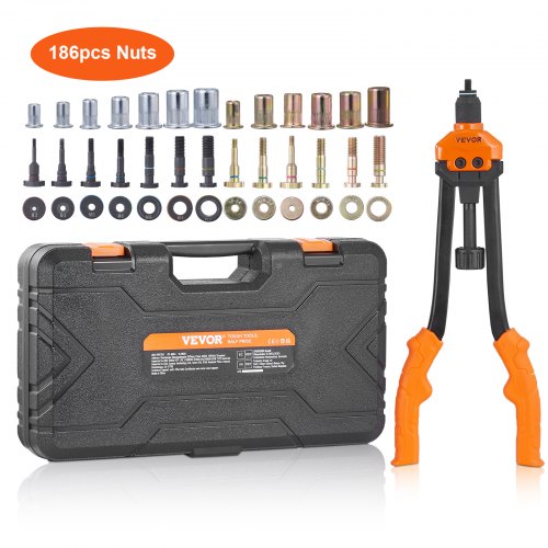 Kniediklis srieginėms kniedėms VEVOR DY-8804, 40,6 cm