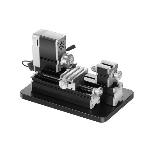 Mini metalo tekinimo staklės VEVOR 7X12, 20 000 sūk./min.