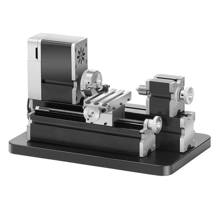 Mini metalo tekinimo staklės VEVOR 7X12, 20 000 sūk./min.