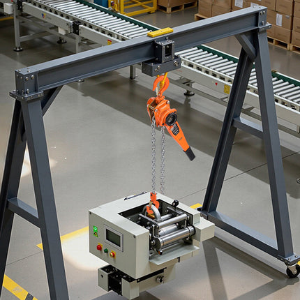 Grandininė svirtinė talpė VEVOR HSH0.75T, 750 kg