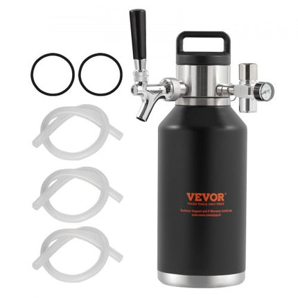 Mini alaus statinaitė (growler) VEVOR KIT BEER-22, 1,89 l
