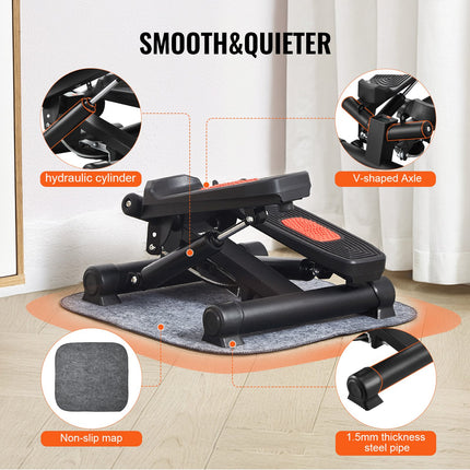 Mini steperis VEVOR RB-SP02, 150 kg apkrova