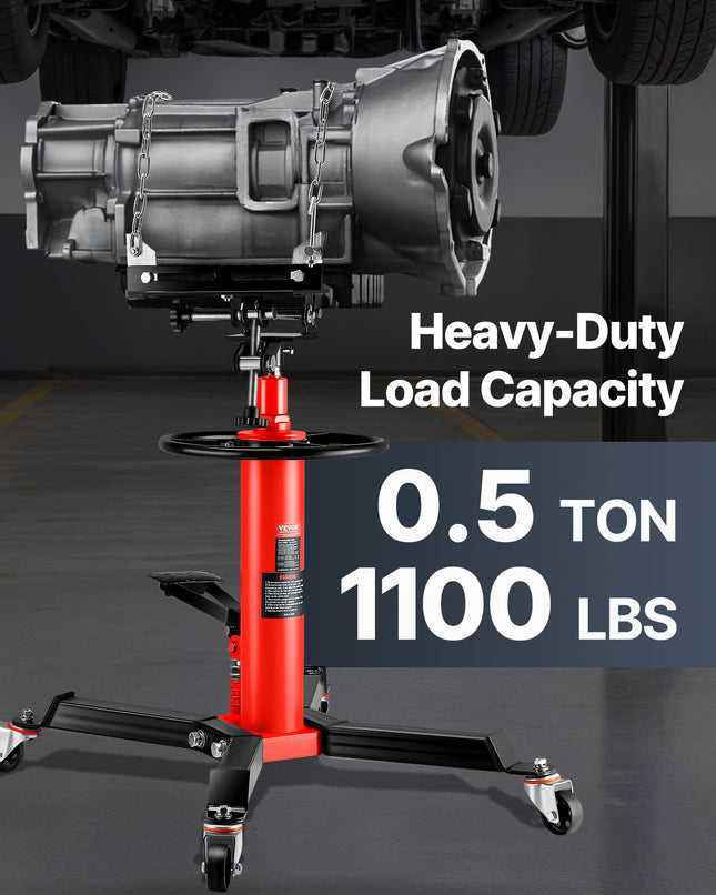 Transmisinis keltuvas VEVOR 1100REDJACK, 500 kg
