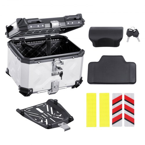 Motociklo galinė dėžė VEVOR 45L-S, 45 l talpa