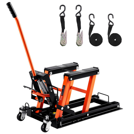 Motociklų hidraulinis keltuvas VEVOR ZX0901-7B, 680 kg
