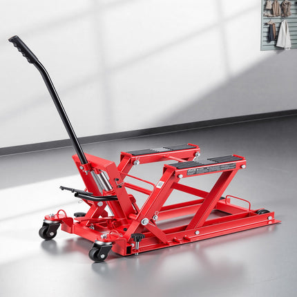 Hidraulinis motociklų ir keturračių keltuvas VEVOR ZX0901-3C, 680 kg
