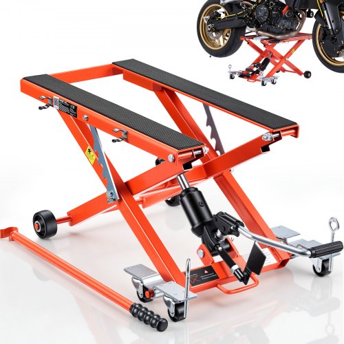 Hidraulinis motociklų keltuvas VEVOR JL-M01108, 499 kg