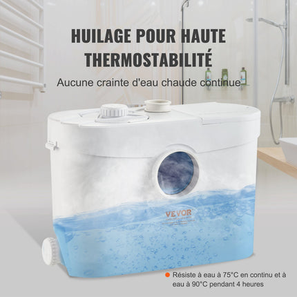 Smulkinantis nuotekų siurblys VEVOR FLO700, 700 W