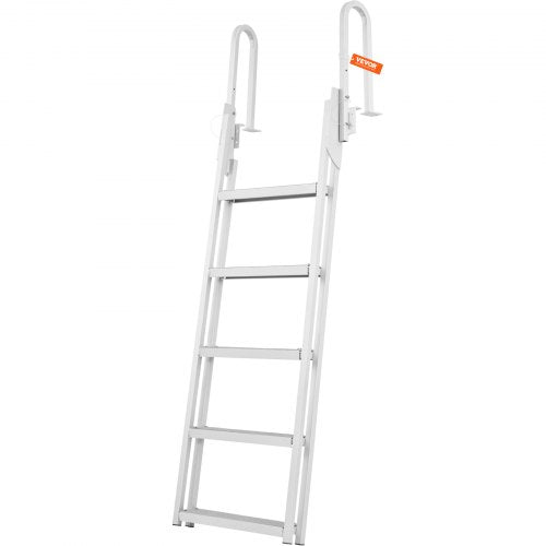 Atlenkiamos kopėčios lieptui VEVOR Flip-Up 5 Steps, 5 pakopų