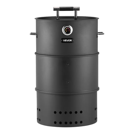 Anglinė rūkykla-kepsninė VEVOR KY8547MFS, 470 mm skersmens