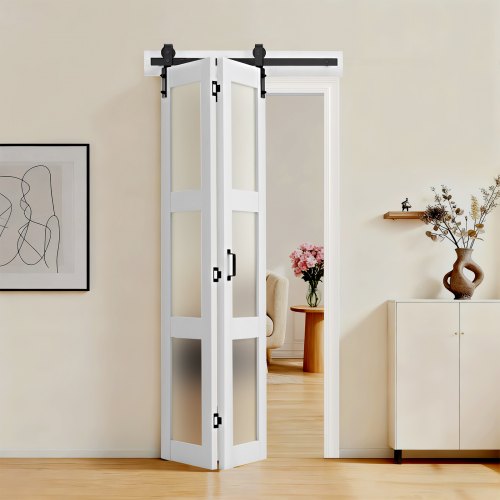 Sulankstomos „Barn“ tipo durys VEVOR BL06-36*84, 914 x 2134 mm