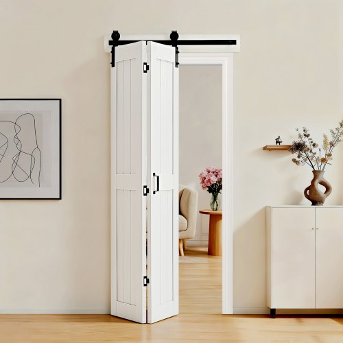 Sulankstomos svirno tipo durys VEVOR GC11-DS-36*84, 914 x 2134 mm