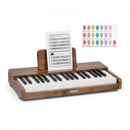 Vaikiškas skaitmeninis pianinas VEVOR SLW3706G, 37 klavišai