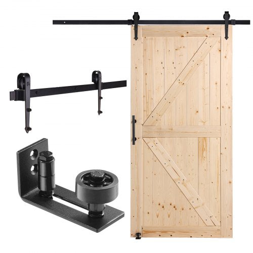 Stumdomos tvarto tipo durys VEVOR 42AK, 106x213 cm