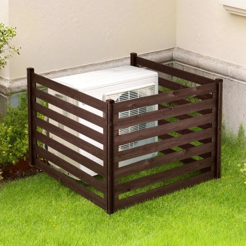 Medinė kiemo pertvara VEVOR SS001, 1230 x 945 mm