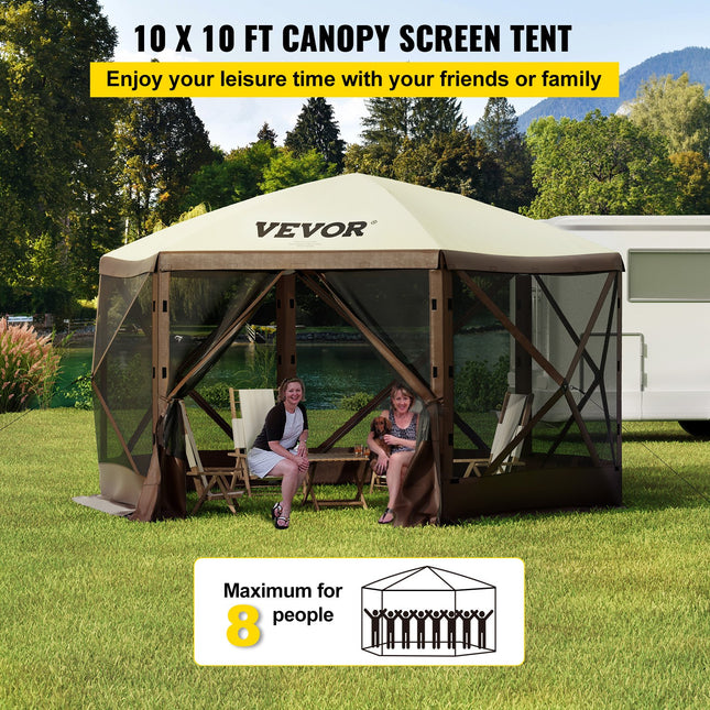 Gazebo palapinė VEVOR VV-CGT-1010, 3x3 m