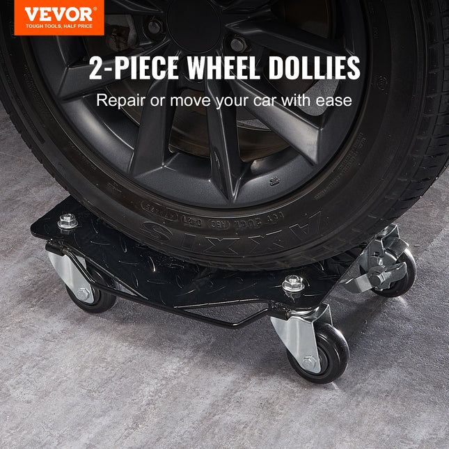 Automobilio pervežimo vežimėliai VEVOR XJC-080-2, 1360,8 kg (2 vnt.)