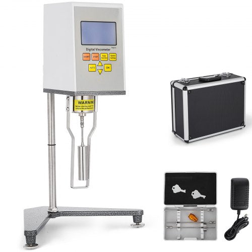 Skaitmeninis rotacinis viskozimetras VEVOR NDJ-9S, 1–100 000 mPa.s