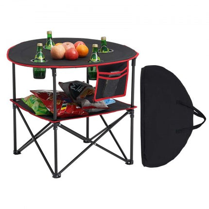 Sulankstomas kempingo stalas VEVOR GV-BZ4-2, 72 cm