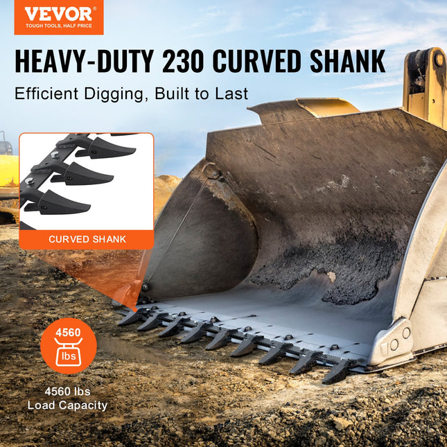 Kaušo dantų juosta VEVOR ZZ0372, 180 cm, 9 dantys