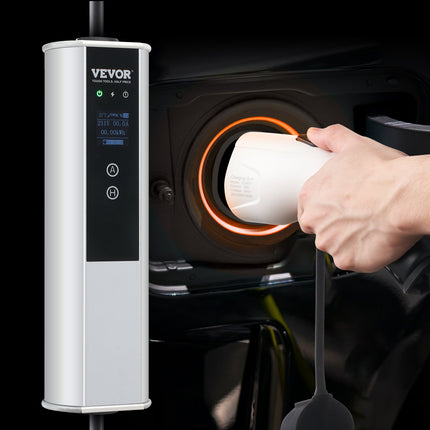 Nešiojamas elektromobilių įkroviklis VEVOR EV-B07-EU022B, 22 kW