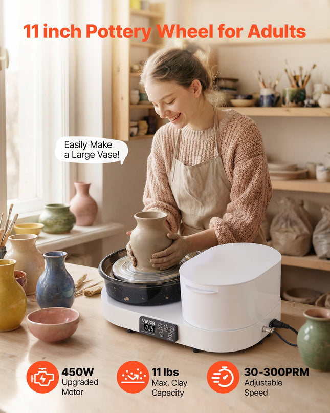 Elektrinis keramikos žiedas VEVOR JCTY-032, 450W