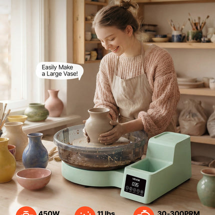 Elektrinis žiedimo ratas VEVOR JCTY-033, 450 W