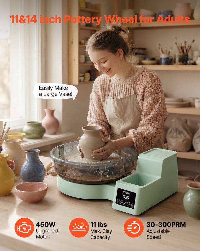 Elektrinis žiedimo ratas VEVOR JCTY-033, 450 W