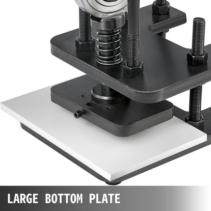 Odos pjaustymo staklės VEVOR 180x120mm, 1,5 tonos slėgis
