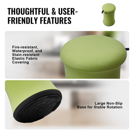 Aktyvaus sėdėjimo kėdė VEVOR PS-BOBOE, reguliuojamas aukštis 49–63,5 cm