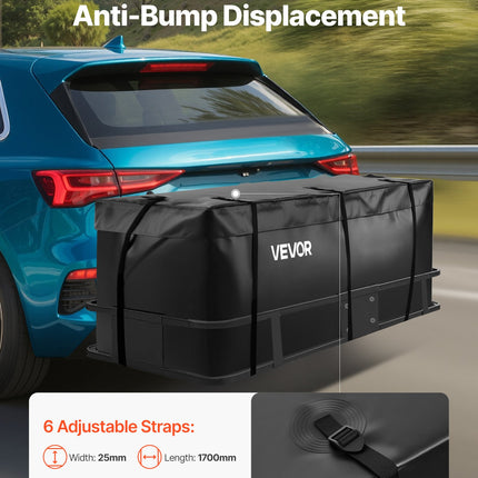 Automobilinis krepšys ant kablio bagažinės VEVOR SSHB03, 566 l