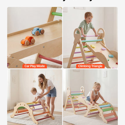 Montessori laipiojimo rinkinys VEVOR ZYS001, 9-in-1, 68 kg apkrova
