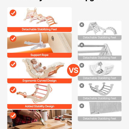 Montessori laipiojimo rinkinys VEVOR ZYS003, 9-in-1