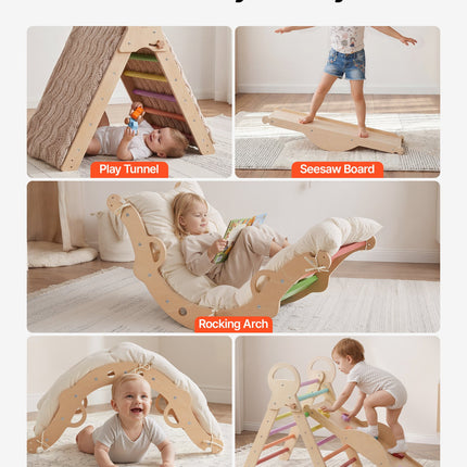 Montessori laipiojimo rinkinys VEVOR ZYS005, 9-in-1