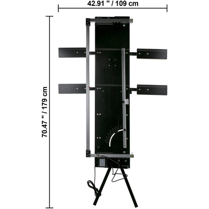 Putplasčio pjovimo staklės VEVOR 115 cm, 42 cm pjovimo storis
