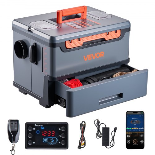 Dyzelinis šildytuvas VEVOR XMZ-TB20 Pro, 5-8 kW