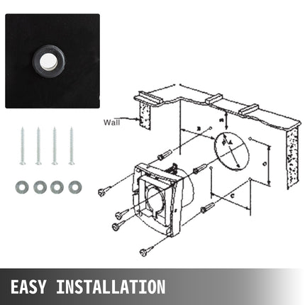 Pramoninis ventiliatorius VEVOR YNF-300-2T, 300 mm