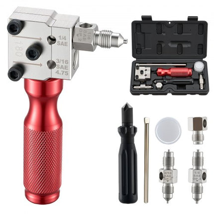 Stabdžių vamzdelių valcavimo įrankių rinkinys VEVOR KKQ-1750, 4.75–6.35 mm