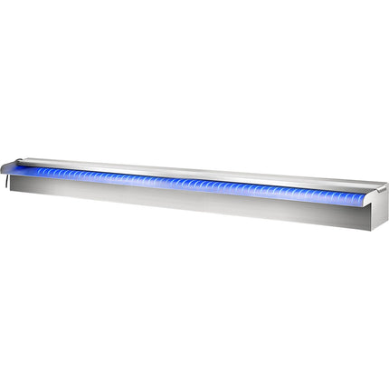 Dekoratyvinis krioklys baseinui PQSB-8283, 90 cm ilgio su LED apšvietimu