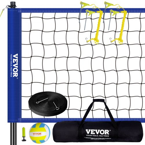 Nešiojama tinklinio tinklo sistema VEVOR JH-202, reguliuojamas aukštis