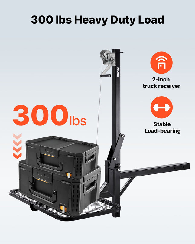 Automobilinis žvėrienos keltuvas VEVOR HXCZDJ-17, 136 kg keliamoji galia