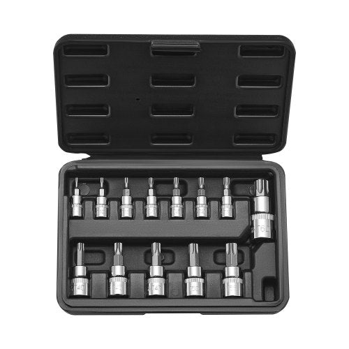 Torx galvučių ir antgalių rinkinys VEVOR 13PCS 13T, 13 dalių (T8–T60)