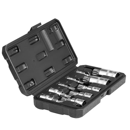 XZN galvučių su antgaliais rinkinys VEVOR 10PCS 10M, M4-M18