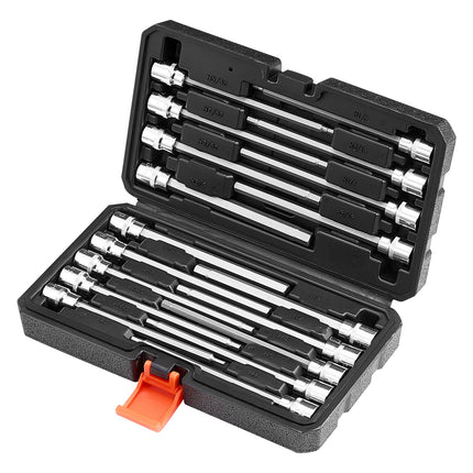 Šešiakampių galvučių (Allen) rinkinys VEVOR 18PCS 18H, 18 dalių