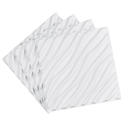 3D sienų panelės VEVOR TD075, 12 vnt. (2,97 m²)