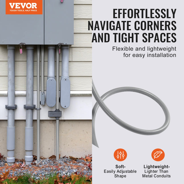 Lankstus elektros instaliacijos šarvas VEVOR PLFNCB-1/2, 12,7 mm