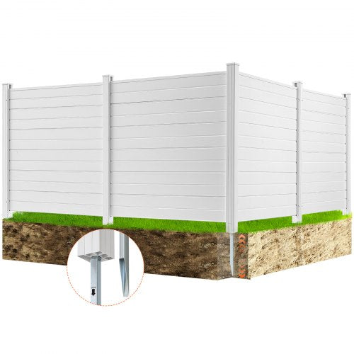 Lauko privatumo pertvara VEVOR 12227-4, 127x127 cm