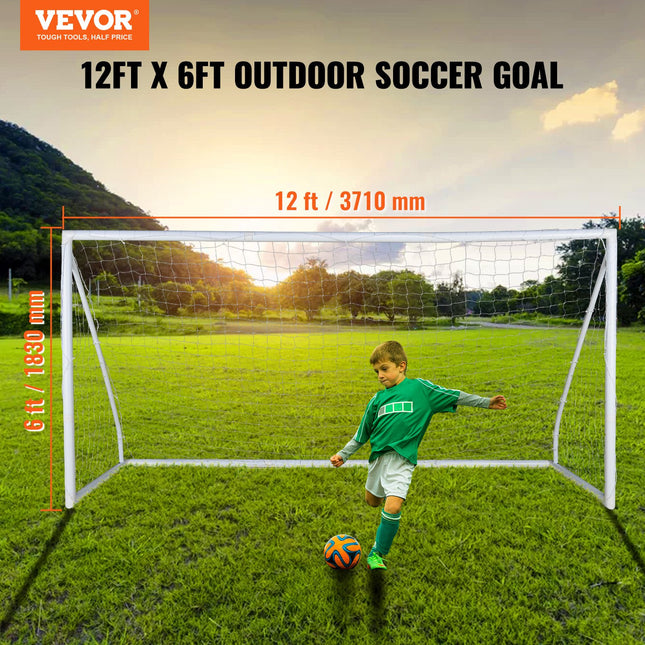 Nešiojami futbolo vartai VEVOR JH-101, 366 x 183 cm